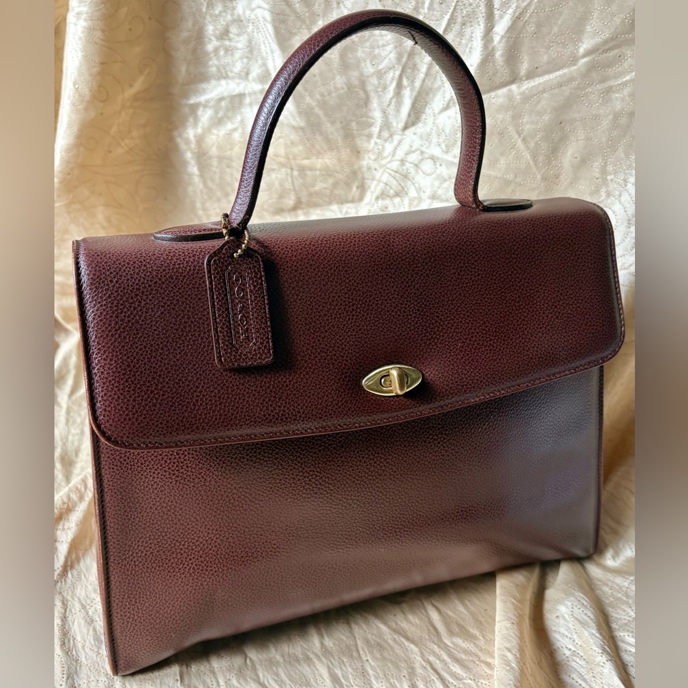 Vintage 1995 Coach Madison Copley bag (4414) with dustbag in Beechnut
